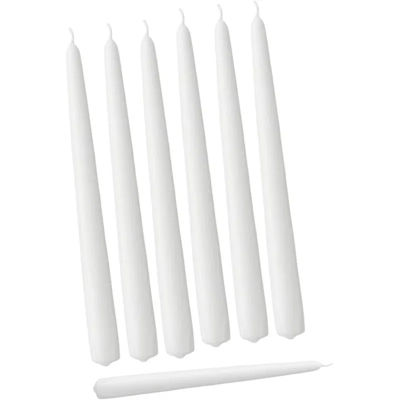 wholesale cheap price different size white taper candle paraffin candle