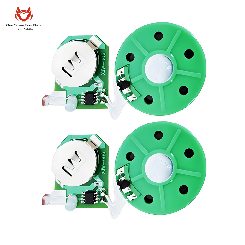 Intelligent Voice Led Flashing Light Electronic Pcba Music Luminous Sound Greeting Card Pcb Assembly