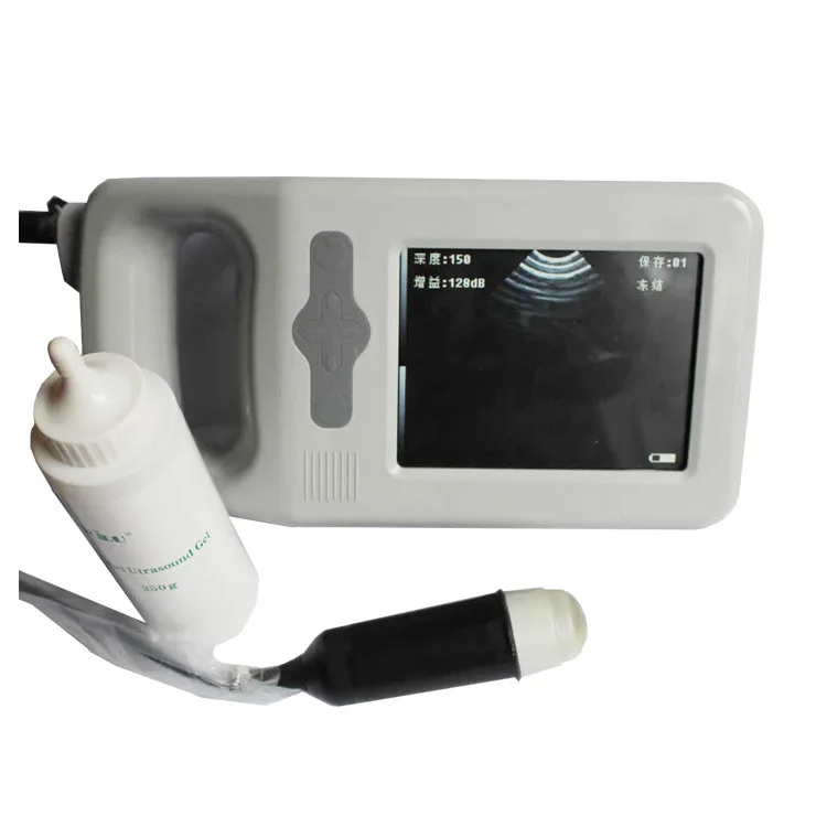 Portable Pig and Sheep Use Ultrasonic Machine Veterinary Color Ultrasound Scanner Medical Ultrasound Instruments Waterproof 45W