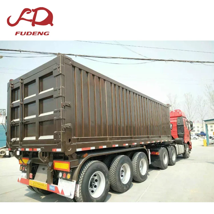 3 Axles Dump Tipper Semi Trailer 25 30 40 45 cbm  customized Tipper Trailer 40t 50t trailer for sale
