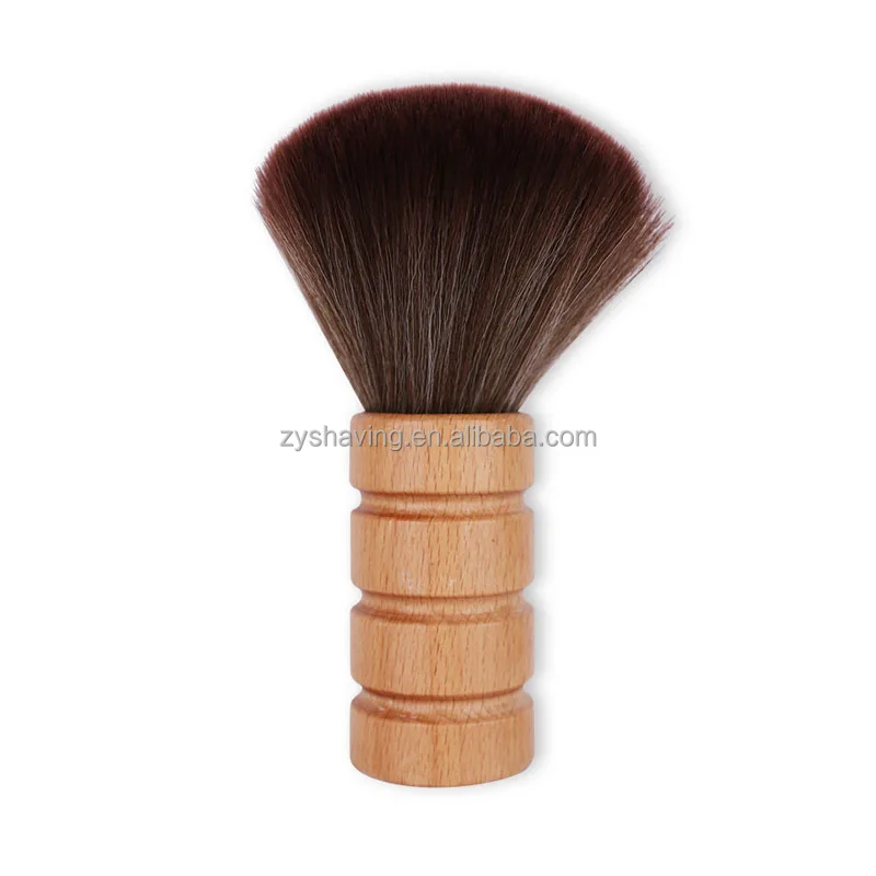 OEM Salon Cleaning Brush Black Powder Duster Barber Brush neck duster for home/barber shop