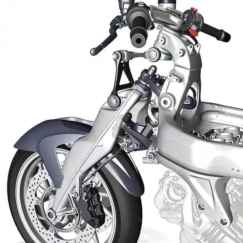 Longhua aluminum die-casting precision moulds used for producing motorcycle handles and bases