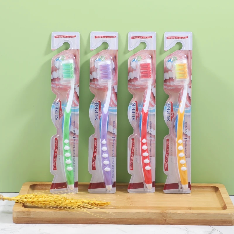 High quality ISO CE approved cheap massage gum adult travel toothbrush manual tooth brush