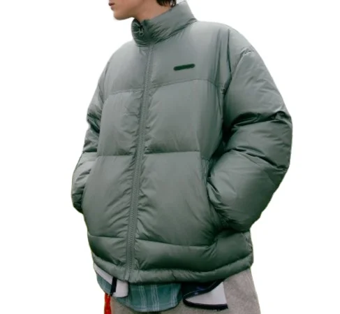 Men Black White Jacket Coats Men Custom Jacket Crop Top Puffer Jacket