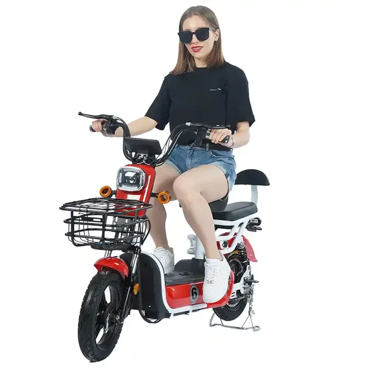 Factory cheap two wheels electric scooter electric bicycle adult 350w 48v electric bike bicicleta electrica