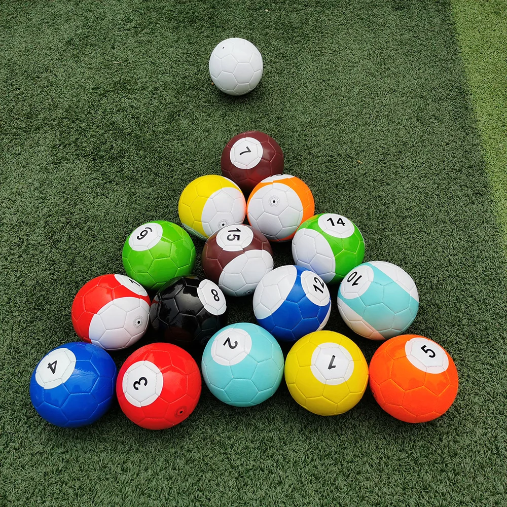 Xiejia 1 Set 16 Pcs Size 5 Football Billiard Snooker Soccer Ball