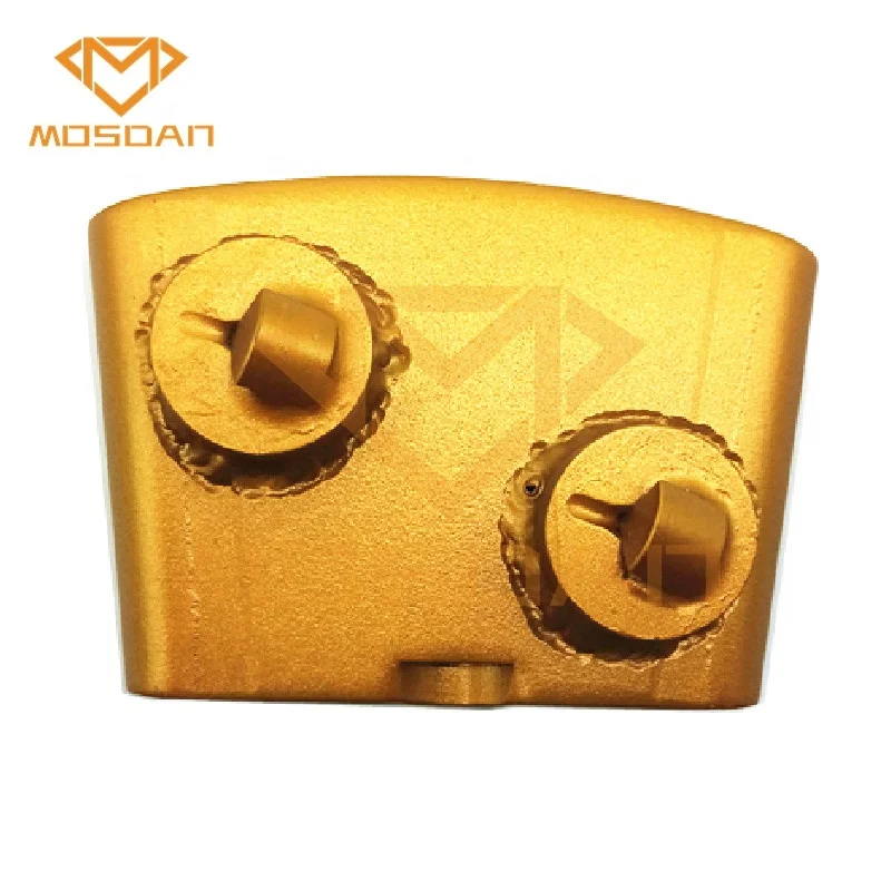 Сегментный шлифовальный башмак EZ Change 2x 1/4 PCD для подготовки пола