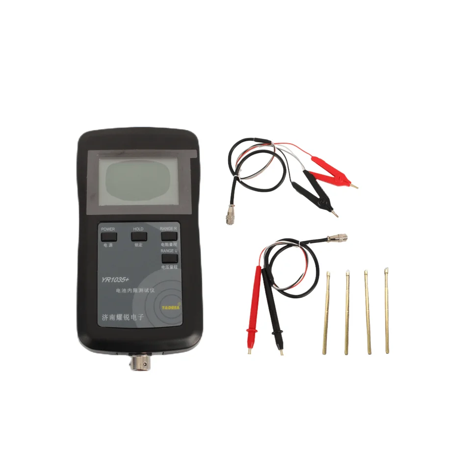 34/5000 YR1035+ CAR  Kelvin clip test line probe pen battery internal resistance tester
