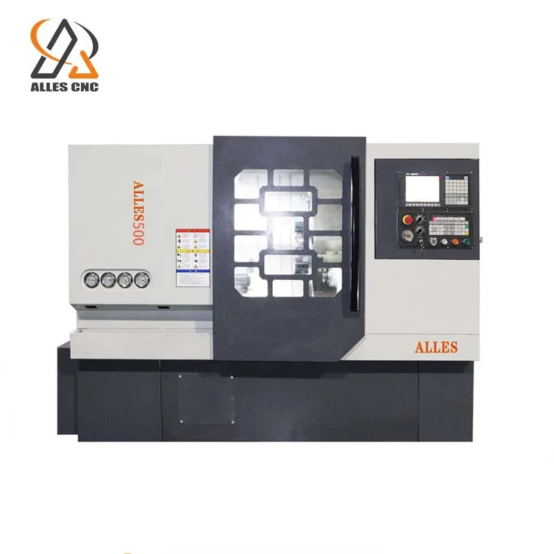ALJXL500 Китай плоская кровать мини токарный станок цена cnc токарный станок