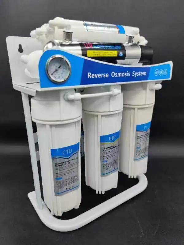 CE100G 7-Stage UV system RO Water Purifier Machine Electric Portable Under-Sink elements RO Filter Pure Water