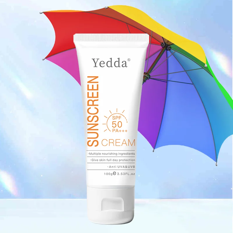 OEM/ODM Skin Care Product Manufacturer SPF 50 OrganicMineral Face Sunscreen Cream