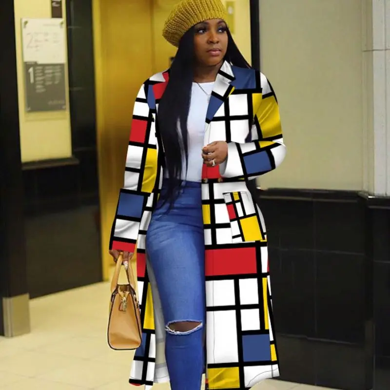 2021 Winter Women Stylish Thick Double-breasted Overcoat Ladies Woolen Coat With Belt