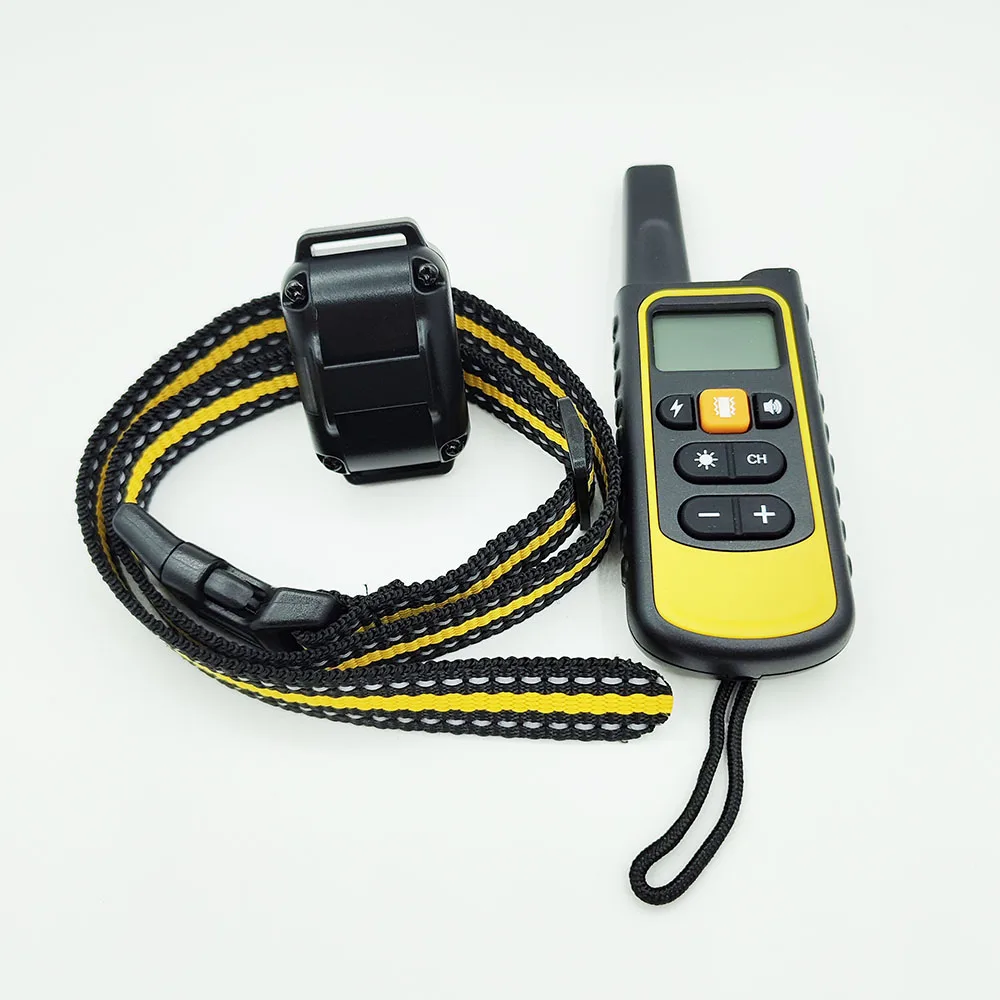 LED Display Anti-Bark Dog Collar with Sound Sensor and Vibration Modes Remote Controlled Bark Control Product
