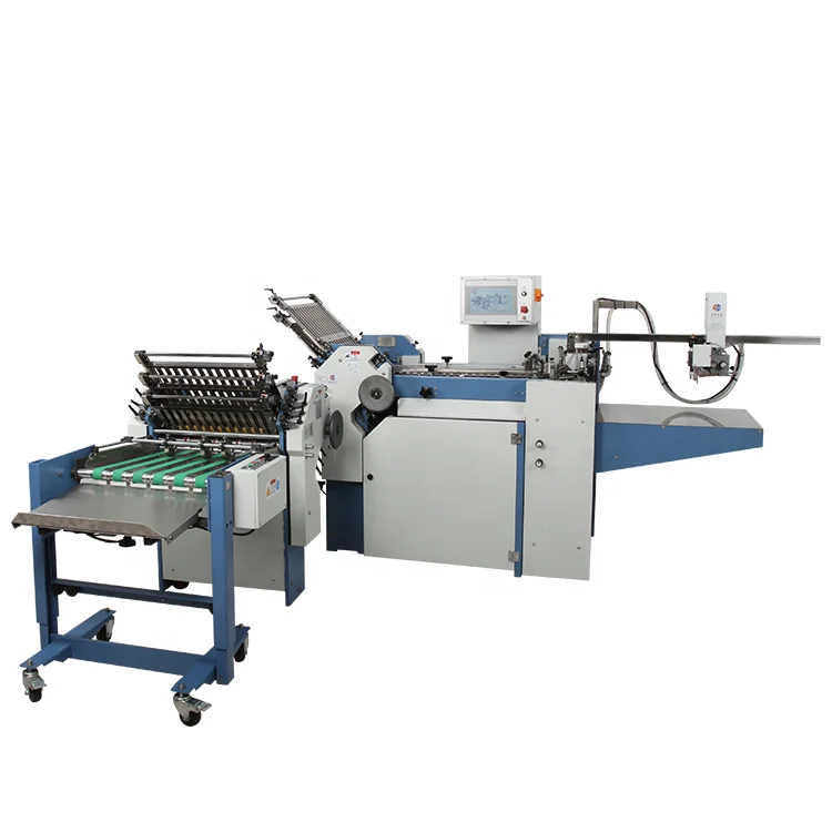 High Stability book pressing and creasing machine paper processing machinery automatic folding machine