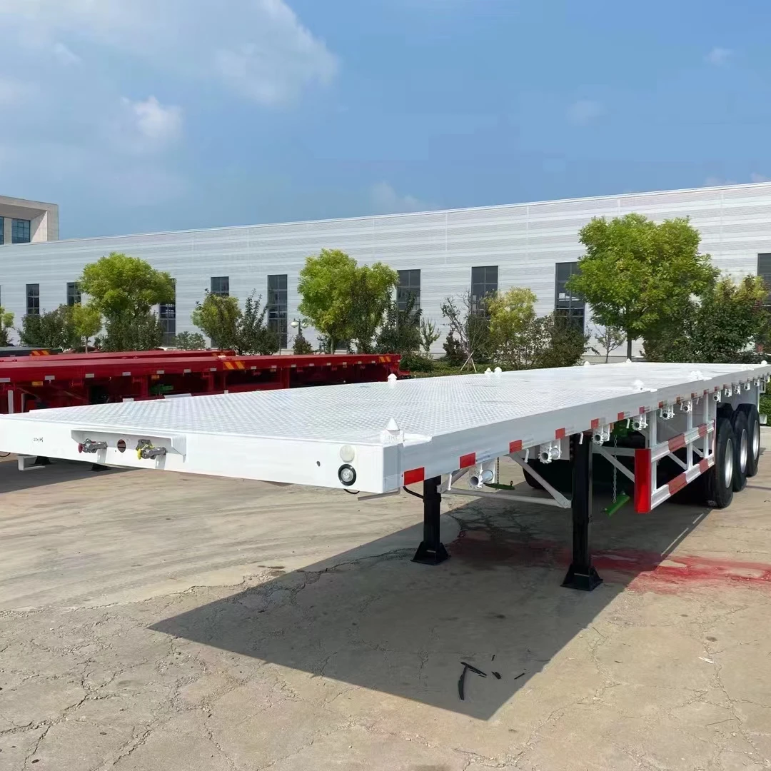 FLATBED SEMI TRAILERS TRUCK FLATBED TRAILER FOR SALE