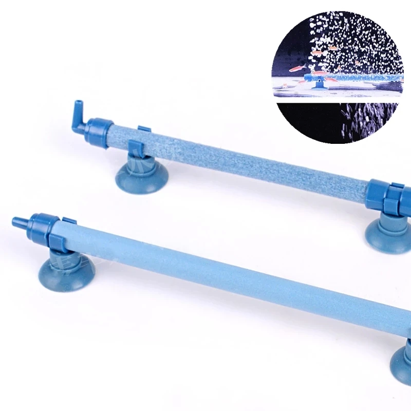 Fish Tank Aquarium Decor Air Stone Bubble Wall Tube 7/10/14/18/23/28 inch Aquarium Air Stone Suction Cup