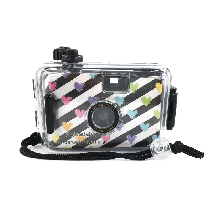 Высококачественная недорогая водонепроницаемая многоразовая пленка 35 мм, Механическая камера, пленочная камера, детская камера, подарок