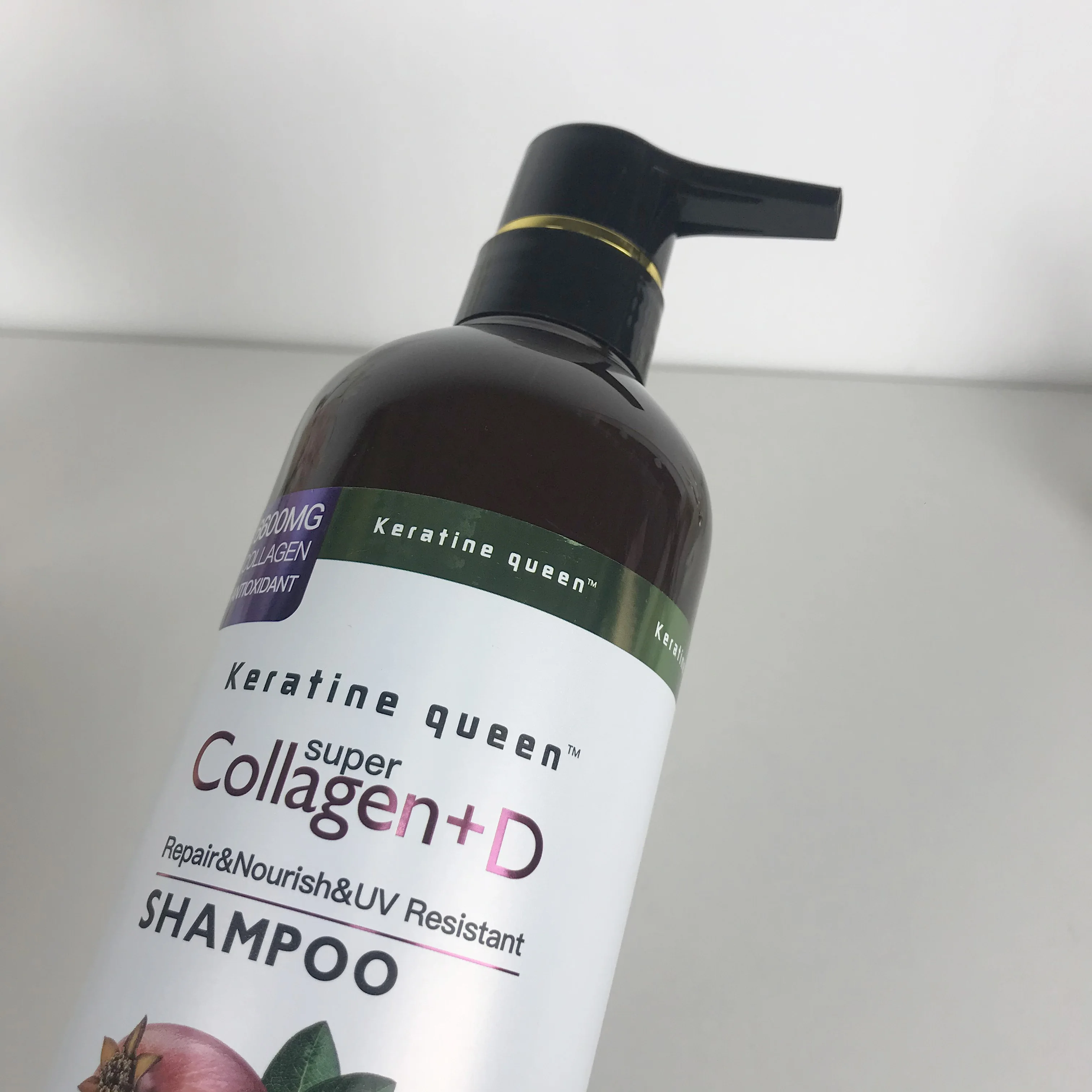 Factory direct sale is worth buying durable protein-free sulfate transparent long hair styling red pomegranate shampoo