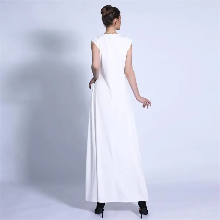 Spring summer sleeveless commuter skirts quality indonesia clothing manufacturers islamic robe abaya