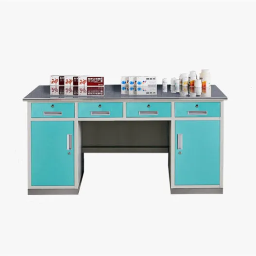 Medical hospital furniture steel stainless dental clinic table medical storage cabinets with drawer hospital beside cabinet