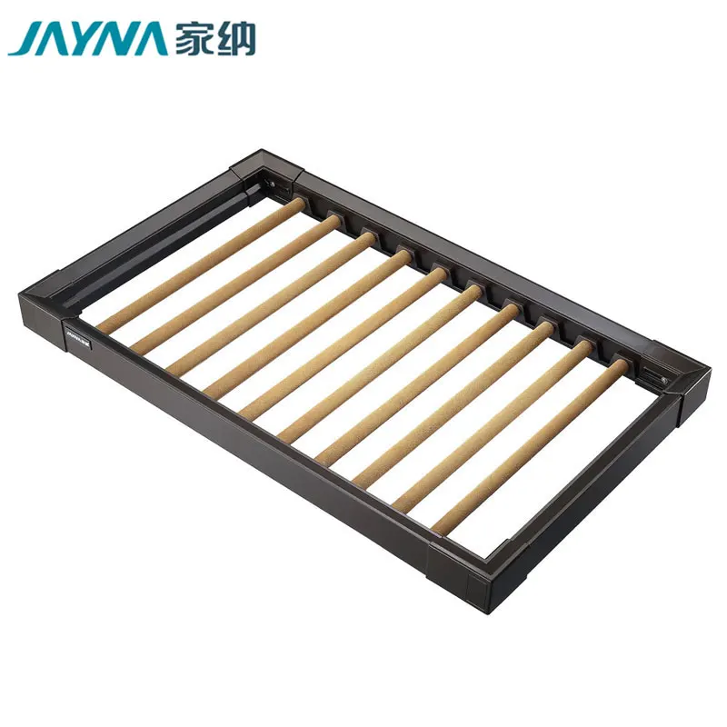 JAYNA Opal Series Smart Hardware Wardrobe Accessories Pull Out Pants Rack