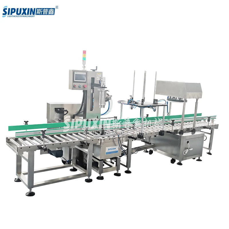 Hot Selling Single Head Weighing Filling Machine Screw Capping Machine Bottle Jar Cream Mobility Liquid Filling Machine