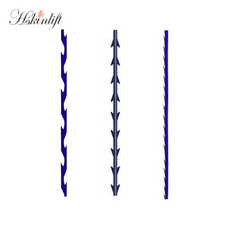 Hskinlift pdo pcl triangle threads lift molding cog type A for skin tightening cone pdo thread