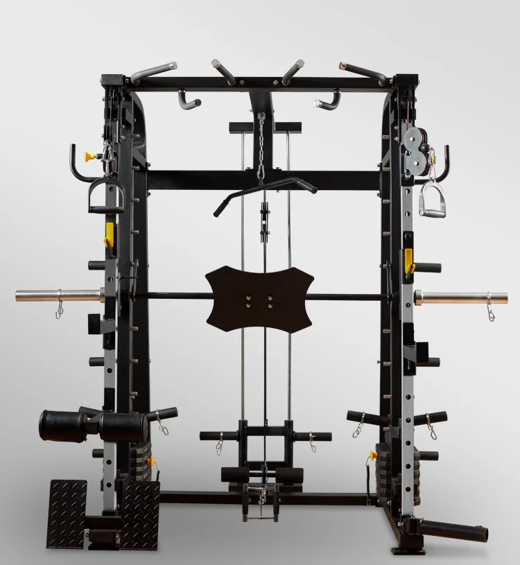 High Quality Multifunctional Professional Home Fitness Equipment Bench Press Dosmith All-in-One Machine with Cable Crossover