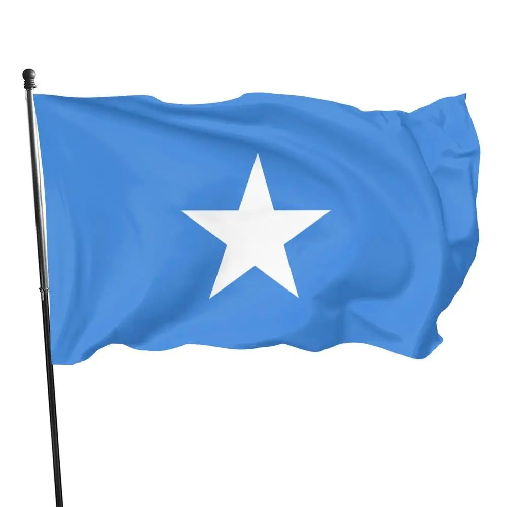 advertising Custom Country sports international Flags 3x5ft printing cheerleading world Outdoor Somalia National Flag