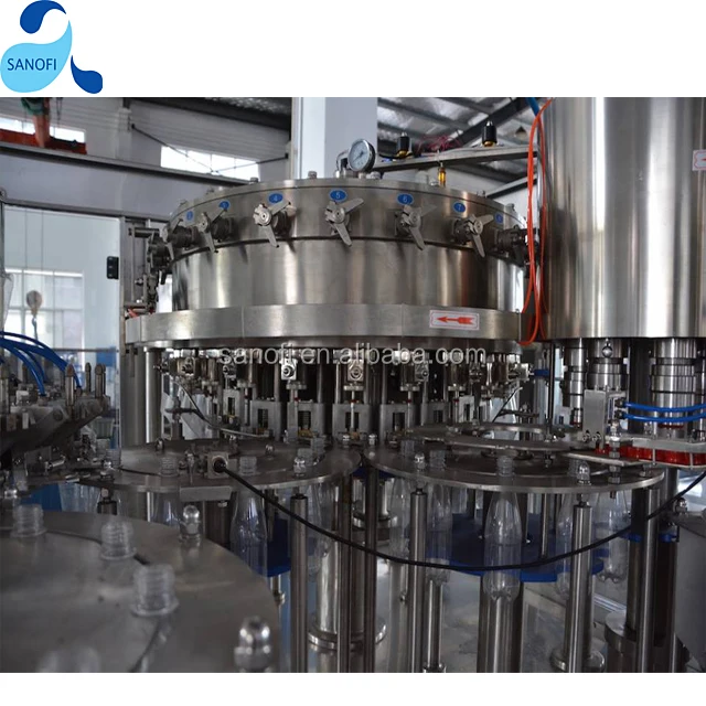 Carbonated filling machine for soft drink bottle filling machine