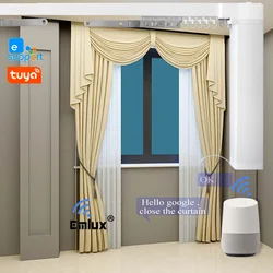 Smart Home Automatic electric curtain opener WiFi Motorized Tuya Curtain motor