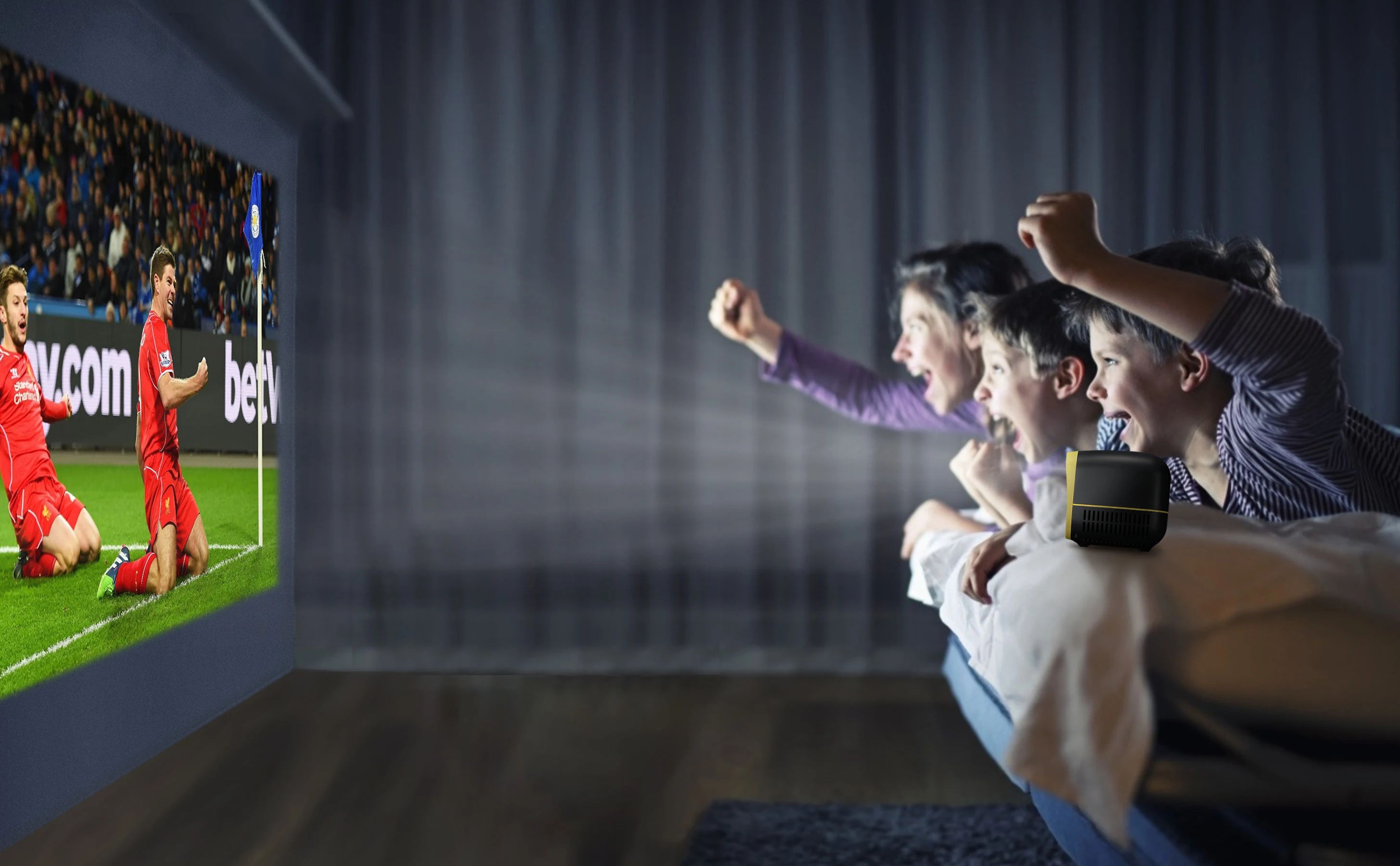 cheapest Pocket Projector Game music Vivibright L1 Mini Video Projector for Family Kids Cartoon Movie Projector Home Cinema