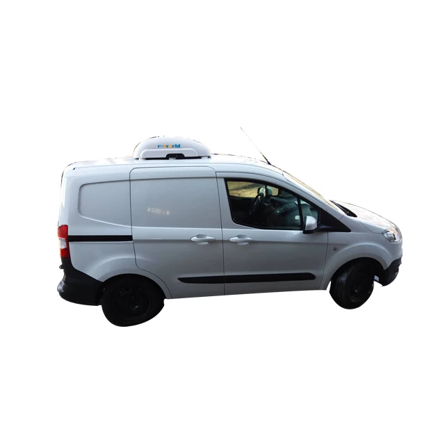12v fresh keeping CE cheap split electric roof mounted battery driven van cooling unit