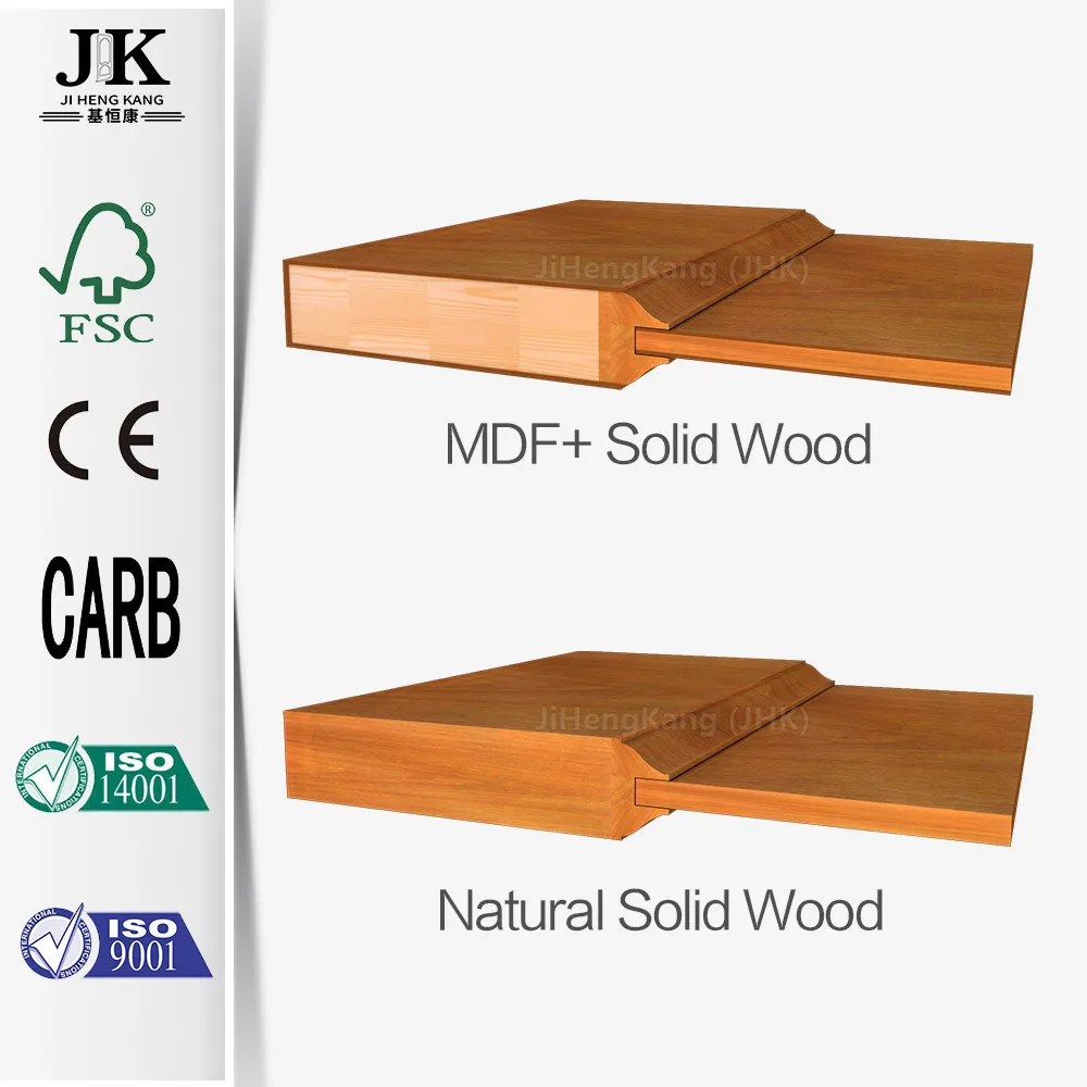 JHK-PW-03 Latest Design Low Price Solid Wooden DoorPine Doors Solid Wood With Solid Wood Door