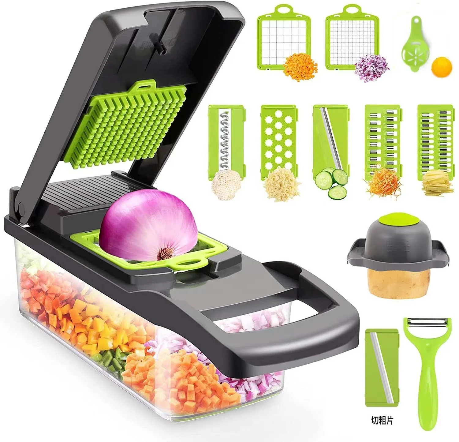 Kitchen Accessories Products Vegetables Chopper Cutter Utensils Gadgets Cutting Machine Onion Chopper Fruit & Vegetable Tools