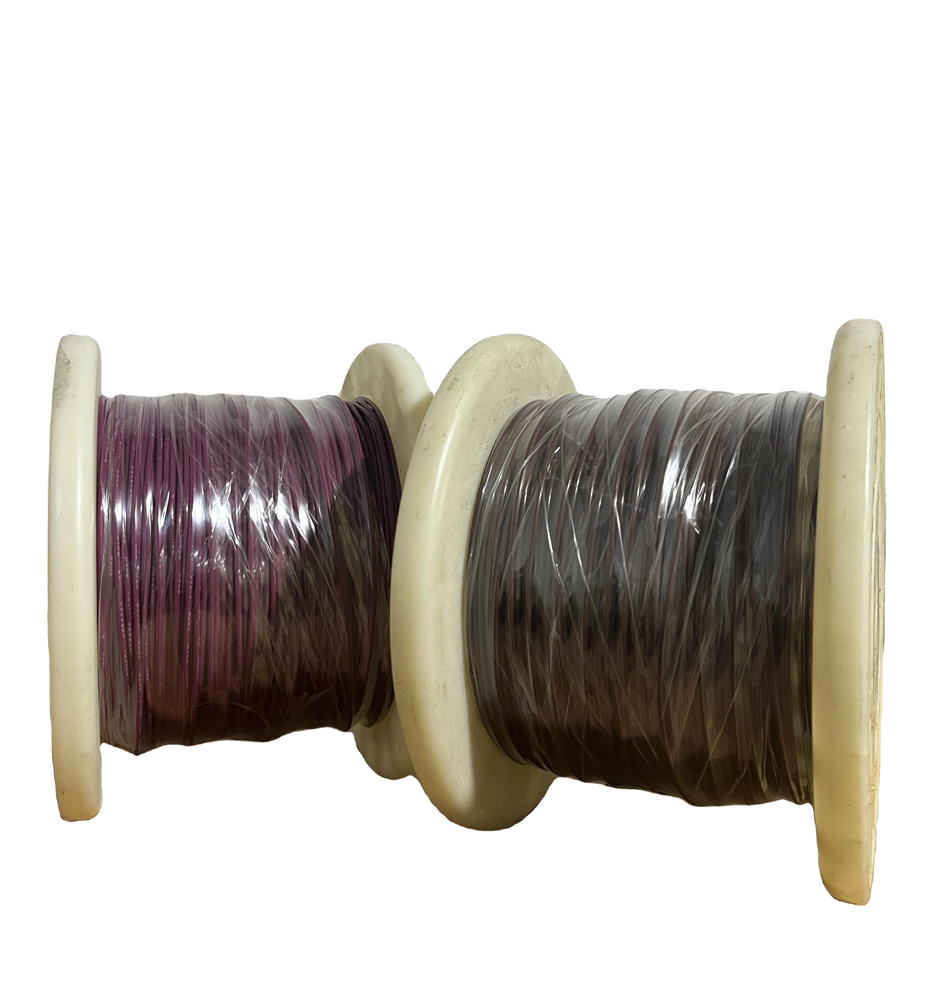 fire test lead electric cable PTFE nickel/silver-plated copper 12 gauge wire diameter ptfe coated stainless steel cable