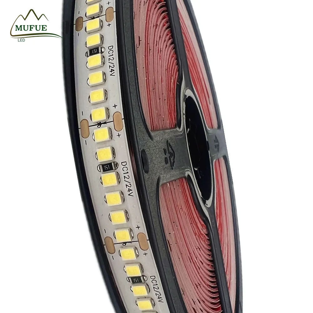new design CRI RA 98 led strip from mufue High quality outdoor 240 leds SMD 2835 hard strip