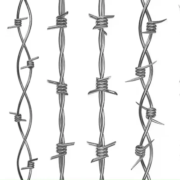 Security Anti-Climb Stainless Steel High Zinc Barbed Wire Single Galvanized Fence Rolls Barbed Wire