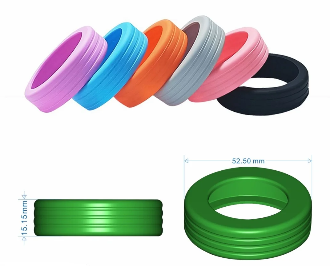 High Elasticity Silicone Wheels Caster Shoes Travel Luggage Suitcase Reduce Noise Anti-wear Luggage Wheels Protector Cover