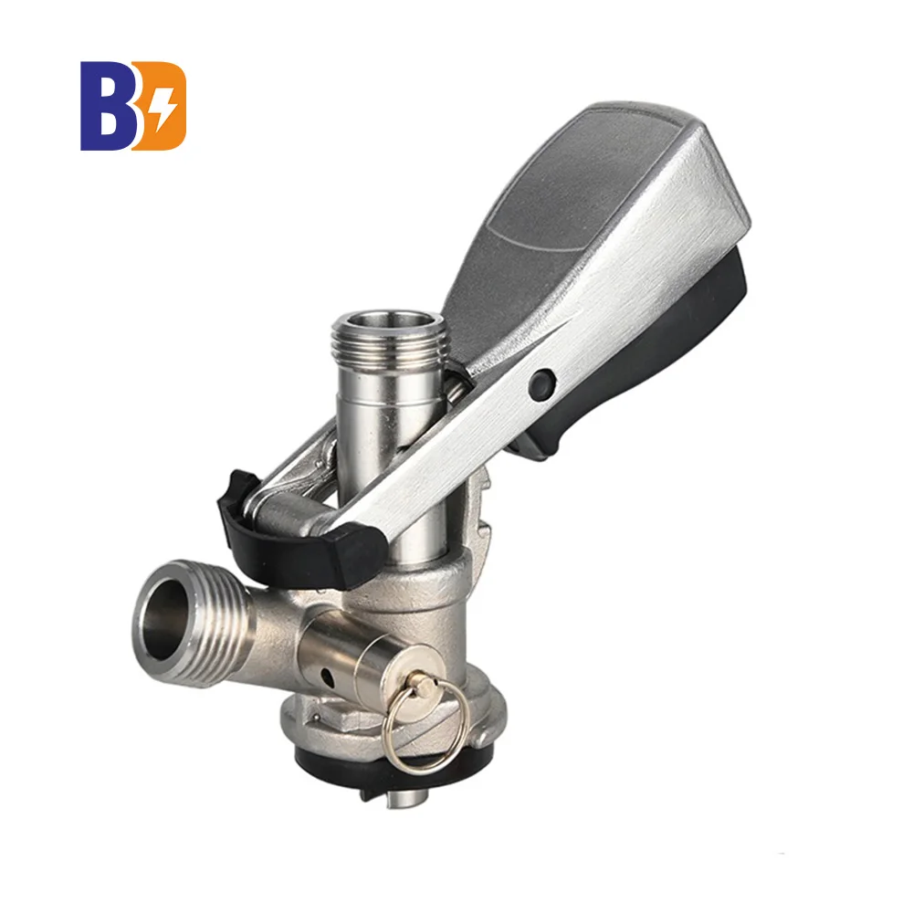 European S Type Homebrew Beer Barrel Keg Dispenser System Coupler for Homebrew Beer