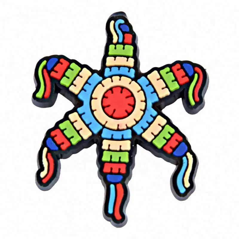 Shoe Accessories Wholesale Charm Custom Shoes Home Laces Holder Shoelace Products Pvc Mexican clog Charms From Mexico