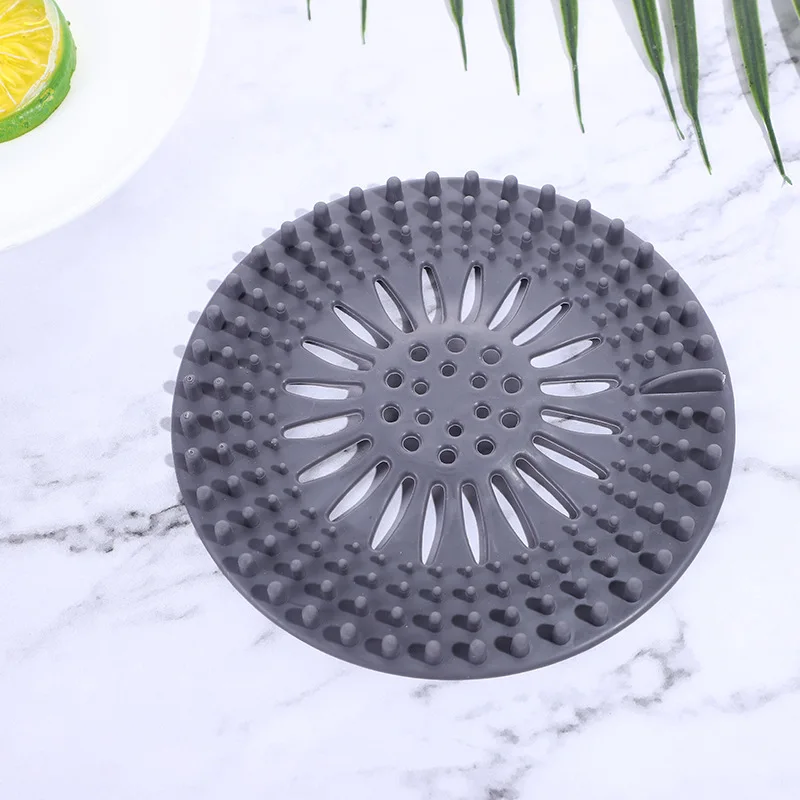 Прочный силиконовый чехол для умывальника в ванную, Ловец для слива волос, простота установки и чистки, для ванной комнаты, кухни