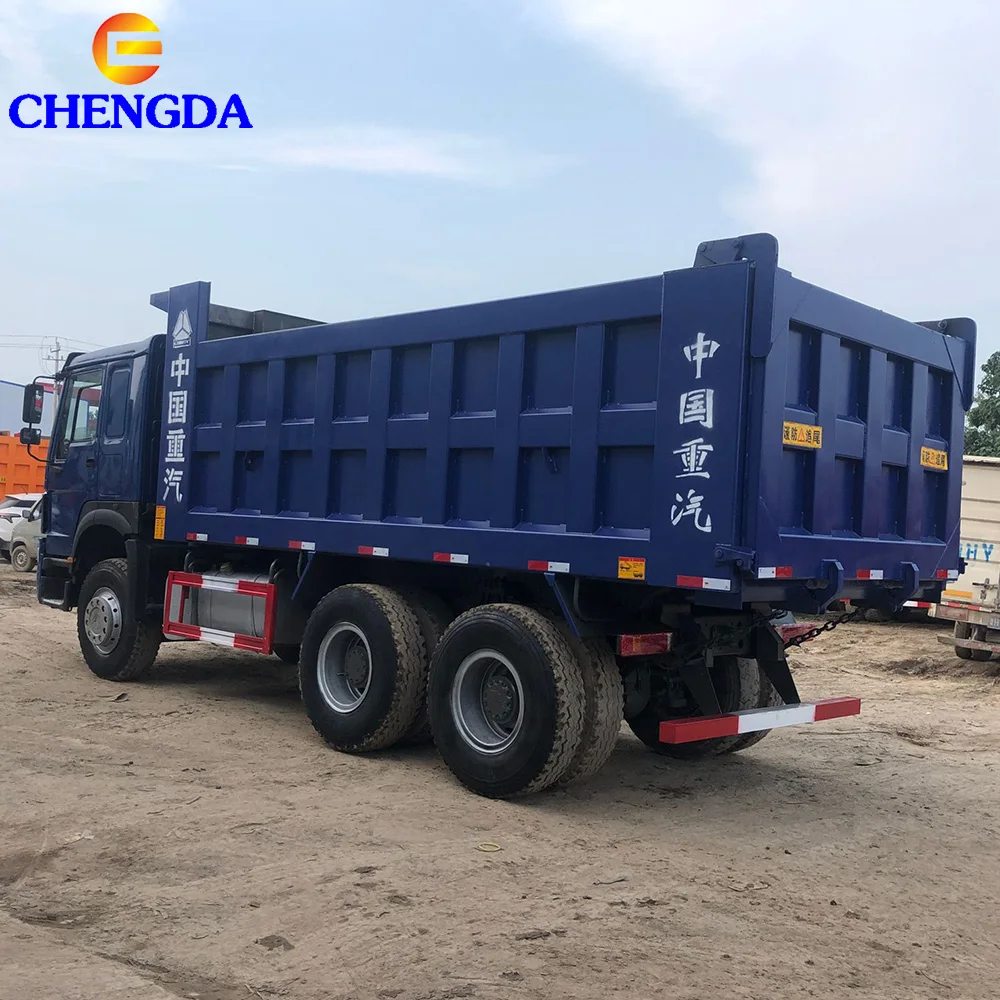 
the howo 6*4 336 371 used dump dumper tipper truck for sale 