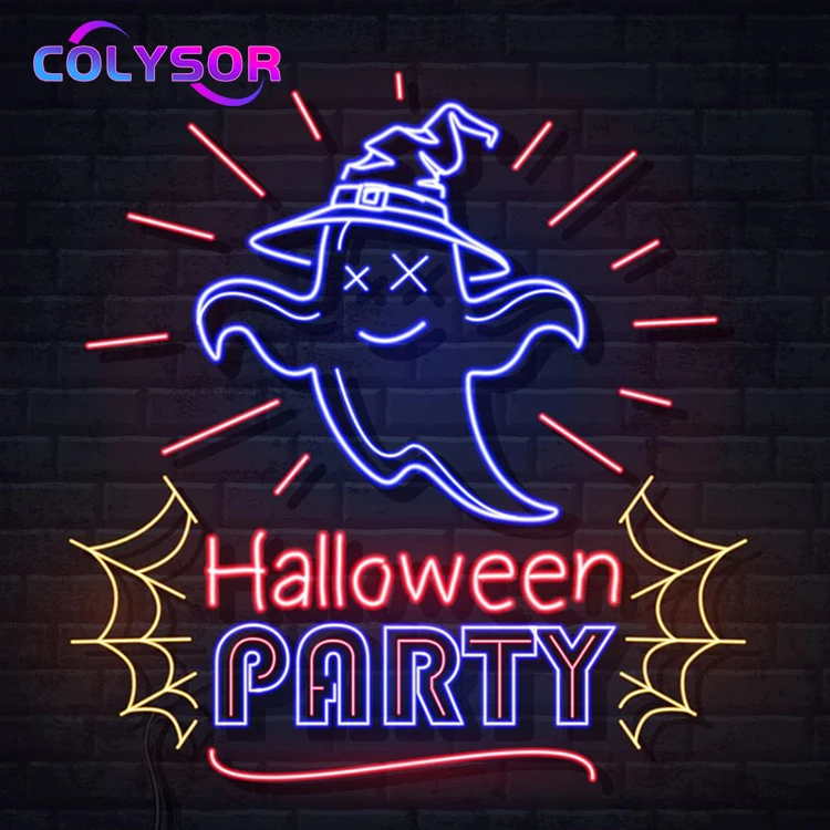 Cool Customised Halloween Personalised Custom Light Holiday Decoration Lamp Acrylic LED Neon Sign