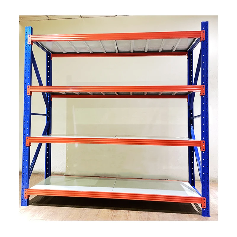 Light Weight Adjustable Power Coated Boltless Racking And Shelving Metal Storage Industrial Warehouse Storage Racks