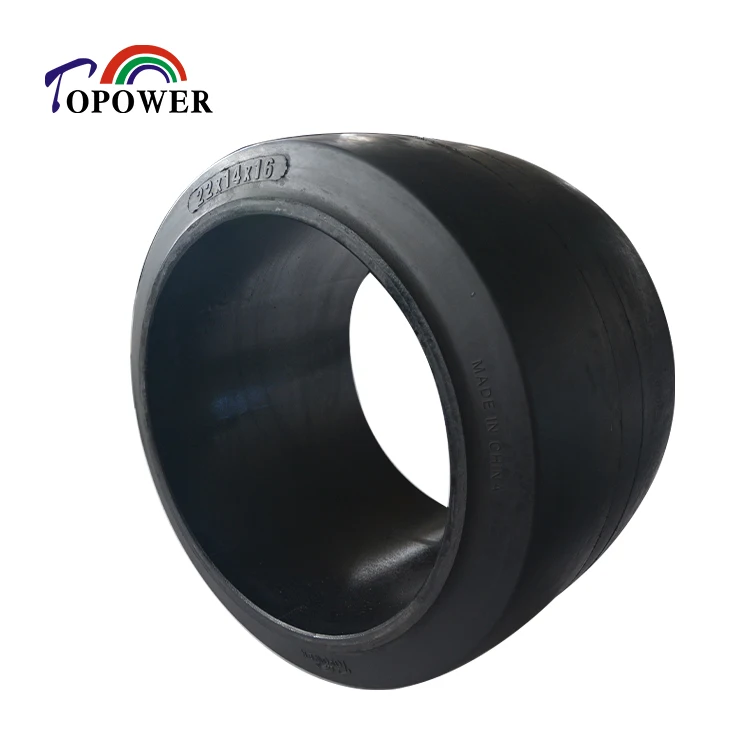 Press on band solid tires 22x12x16  22x14x16 solid cushion tire