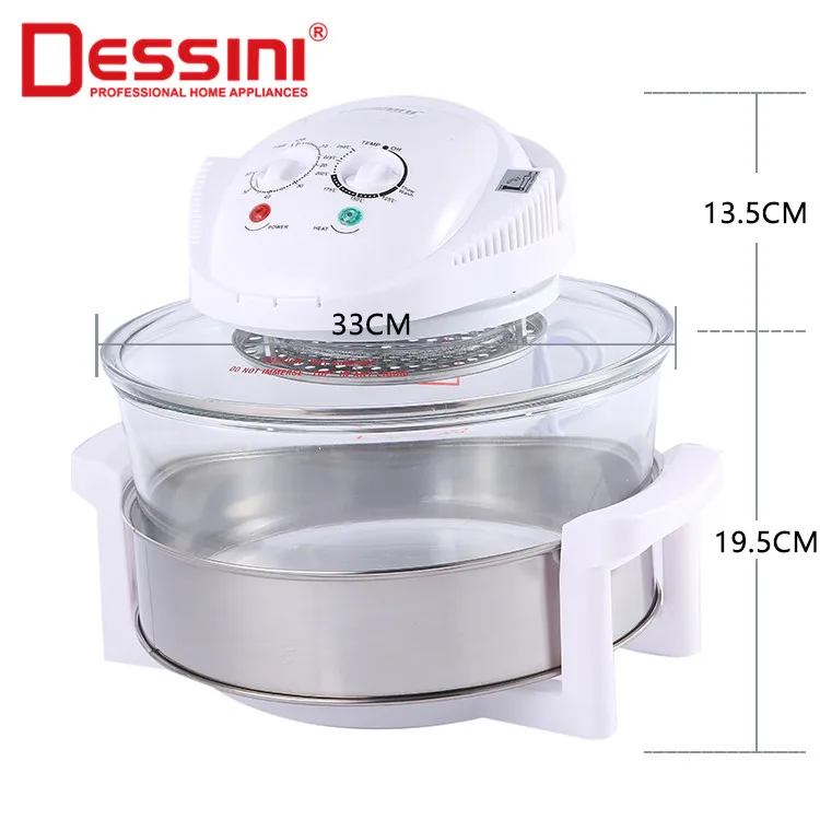 DESSINI Latest Smart Electric Convection Oven Multifunctional Non-stick Fast Heating Oven Air Turbo Oven