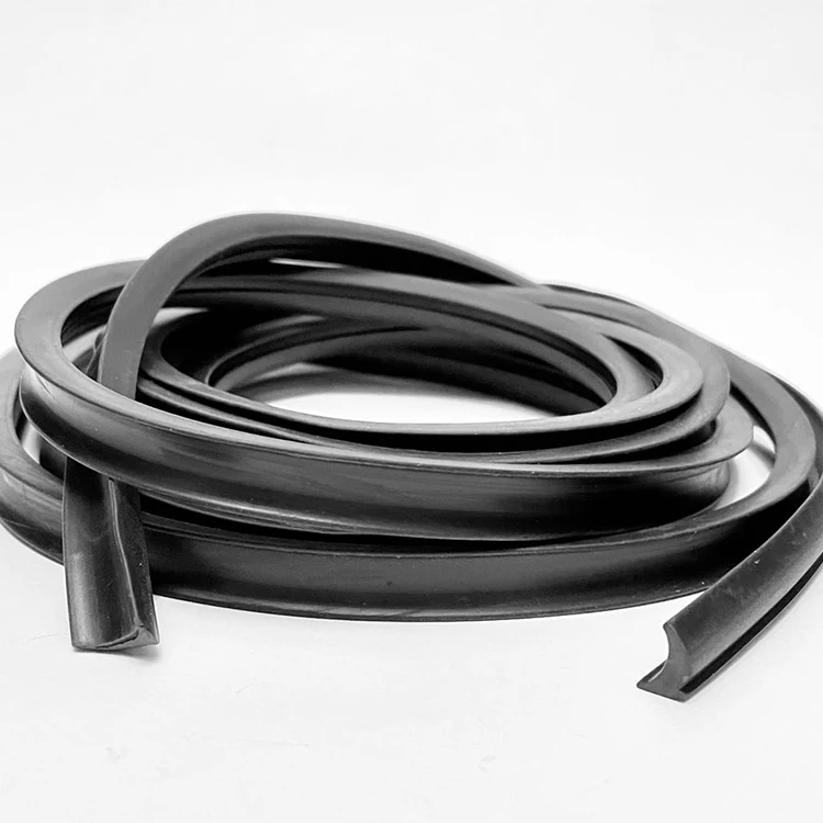 Sound insulation rubber strip door seal automobile door and window sealing strip