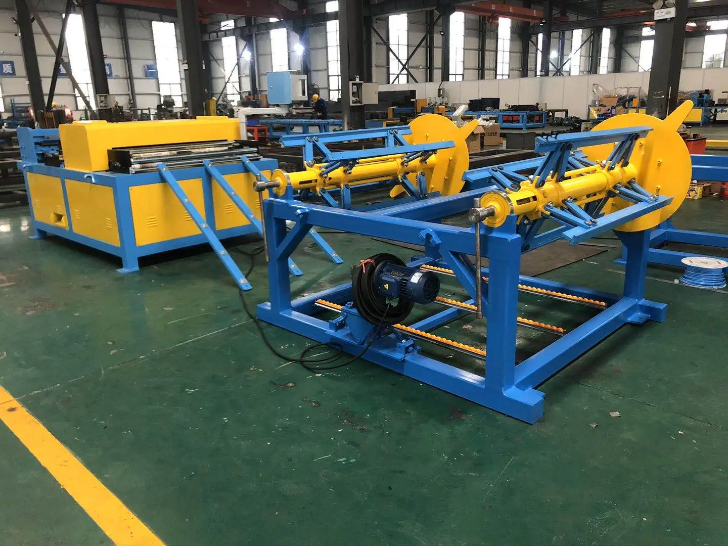 HVAC Spiral Duct Machine Steel Auto Duct Line 3
