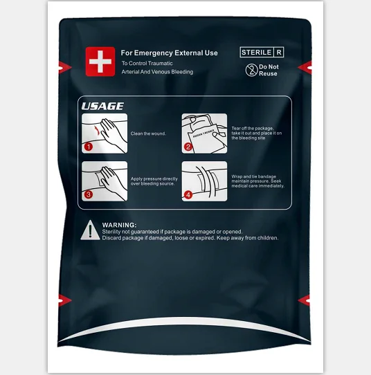 Better than celox gauze of  tactical tourniquet only 30S  zeolite hemostatic granules hemostatic dressing tourniquet tactical